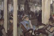 Edgar Degas Women,on a Cafe Terrace (san16) oil painting artist